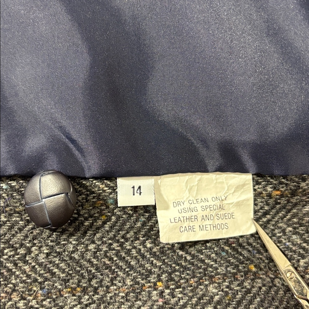 International Scene Vintage Patchwork Wool Blazer… - image 7